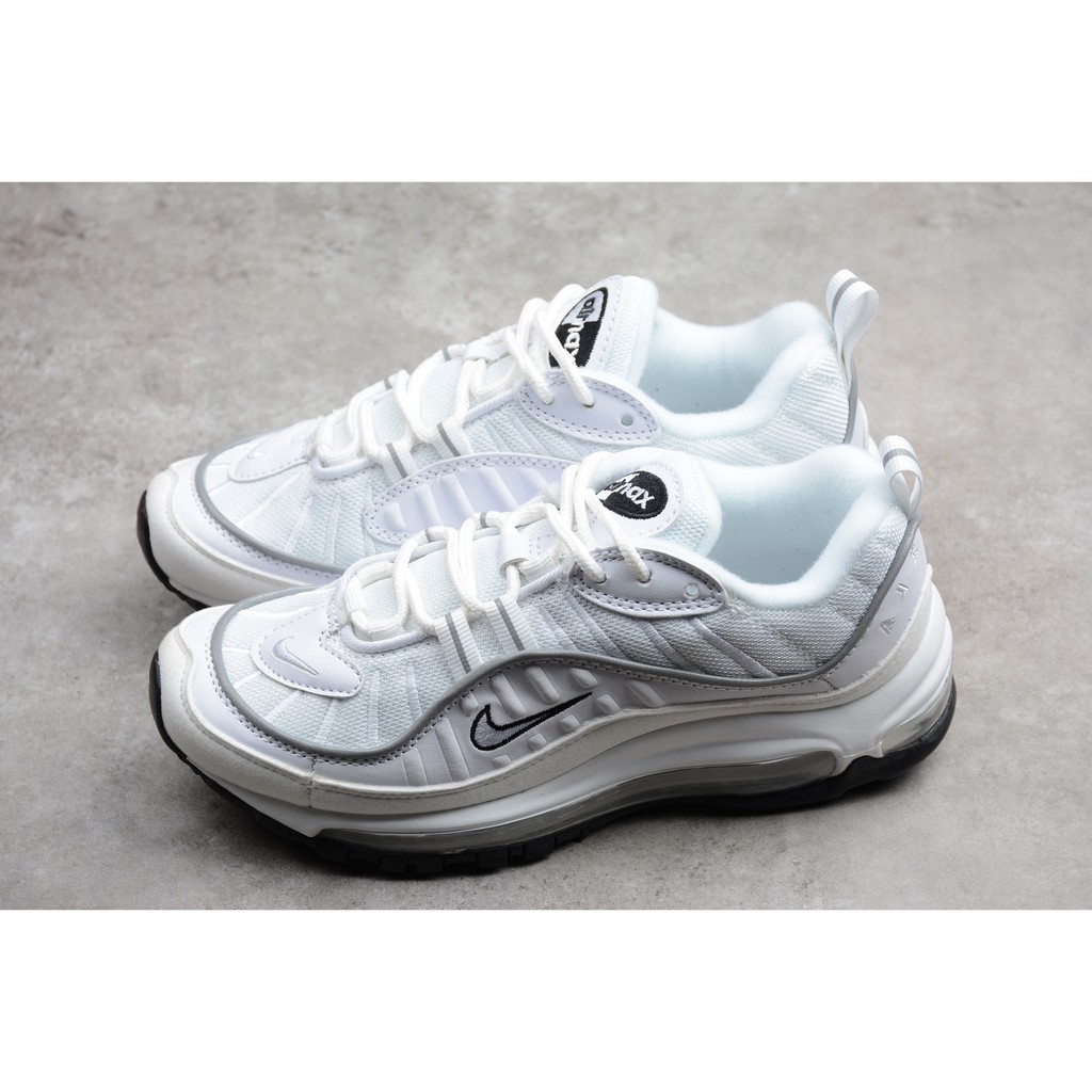 all white 98 air max