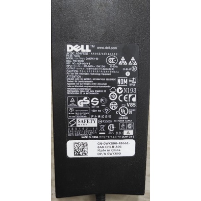 DELL原廠 筆電 變壓器 電源線 DA90PE1-00 輸出 19.5v 4.62A 90W