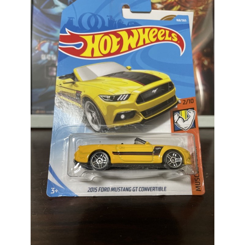 hot wheels 風火輪 2015 Ford Mustang GT 野馬 敞篷