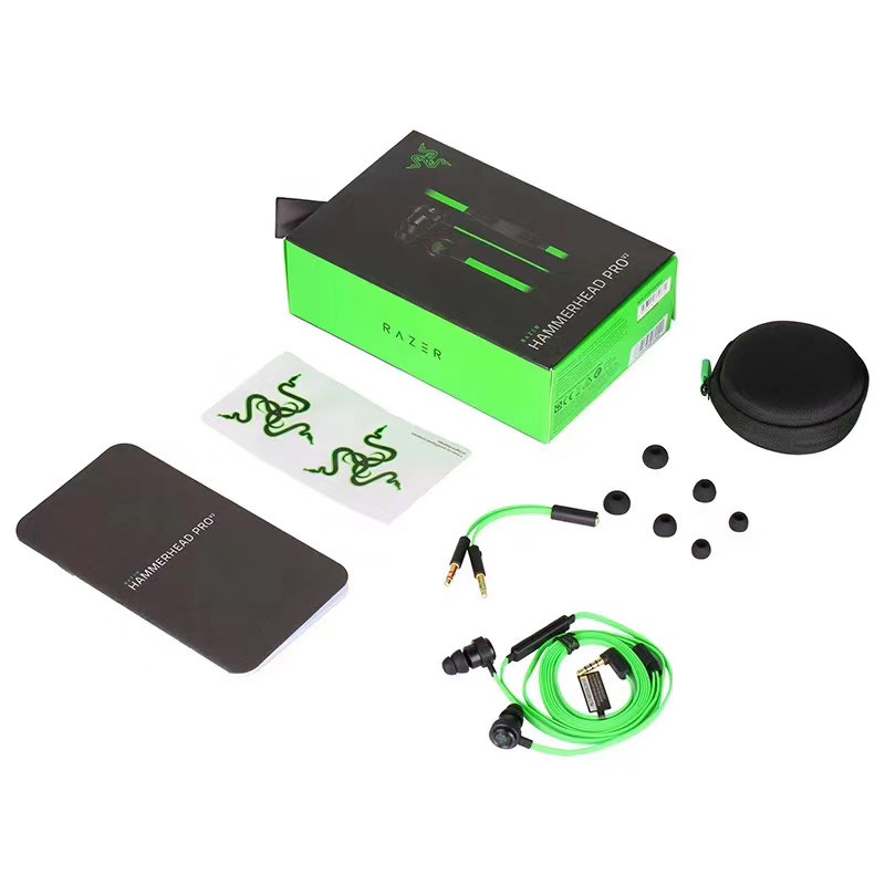 現貨速發 雷蛇爆款雷蛇耳機v2 Razer Hammerhead Bt遊戲無線藍牙4 1耳機入耳式低音 蝦皮購物