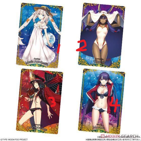 現貨 日版 Fate Grand Order FGO Vol.4 威化餅卡 R卡 尼托 織田信長 清姬 馬爾大