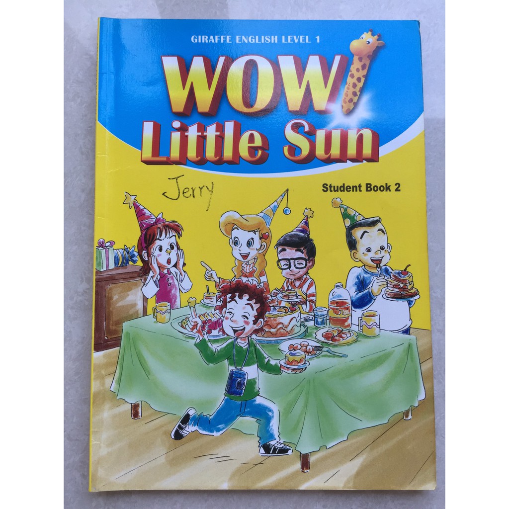 Wow Little Sun Book 2 長頸鹿美語 (二手)
