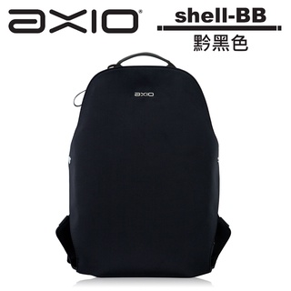 AXIO Shell Backpack 經典手作頂級貝殼包 (shell-BB) 黔黑色