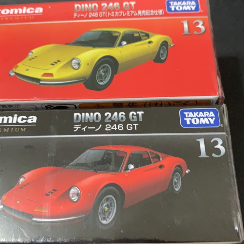 Tomica 13 DINO 246 GT 法拉利 初回 一般