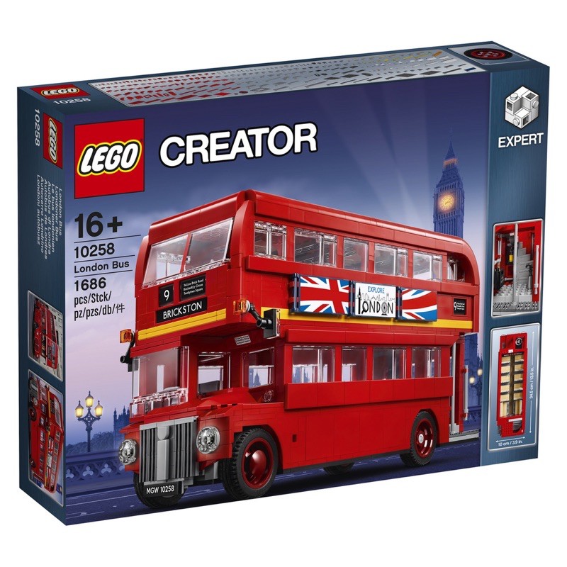 Home&amp;Brick 全新LEGO 10258 倫敦雙層巴士