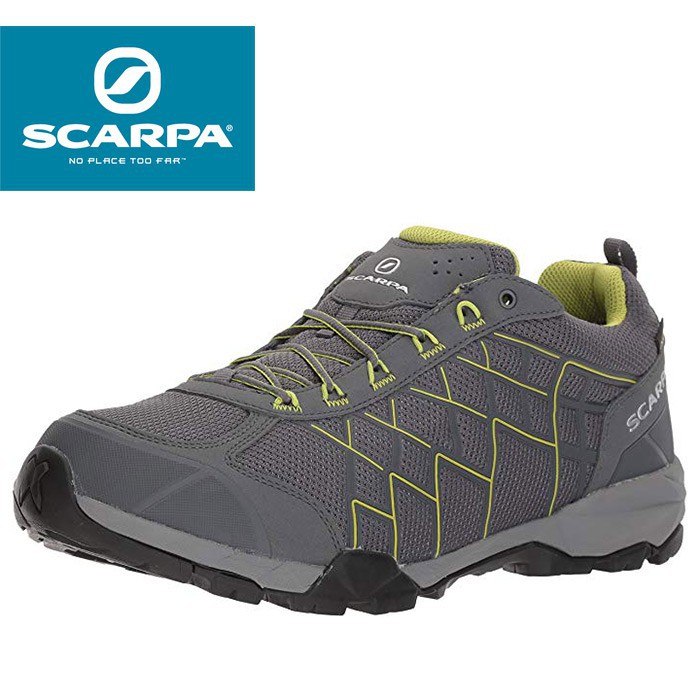 出清價【義大利SCARPA】Hydrogen Hike男_低筒防水登山鞋『鐵灰/葉綠』#63330200登山/健行/輕量