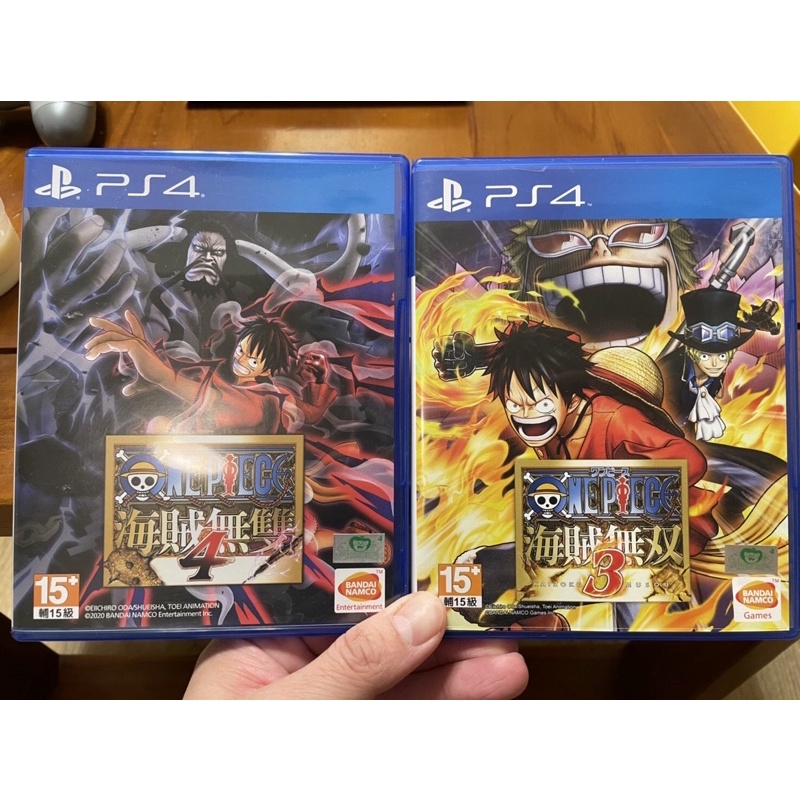 賣 二手 PS4 遊戲 海賊無雙3+4 合輯 出清 絕版 台灣公司貨