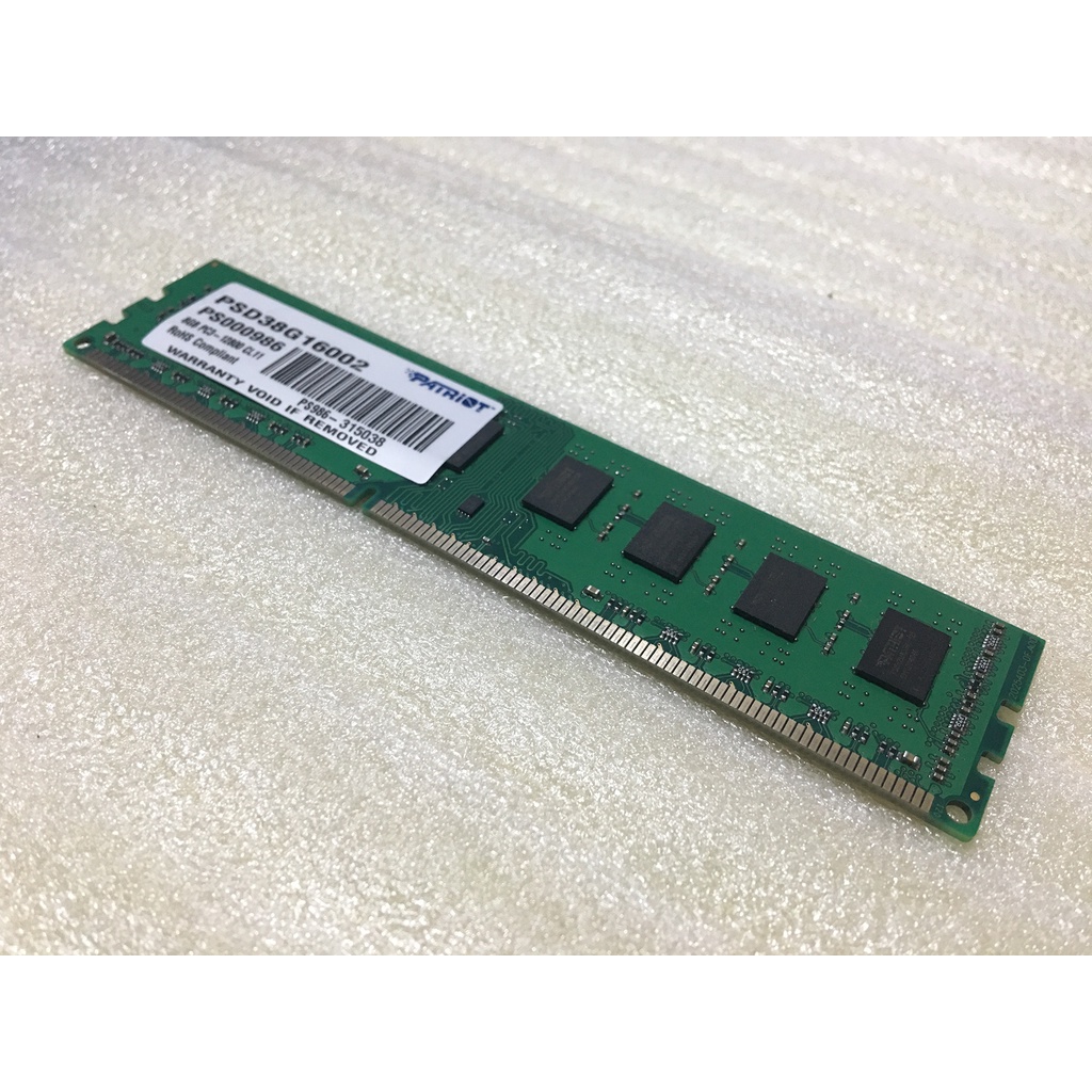 美商博帝 8G DDR3 1600 PC3-12800 記憶體 桌機用