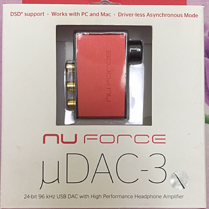 NuForce uDAC3 USB 耳機擴大機