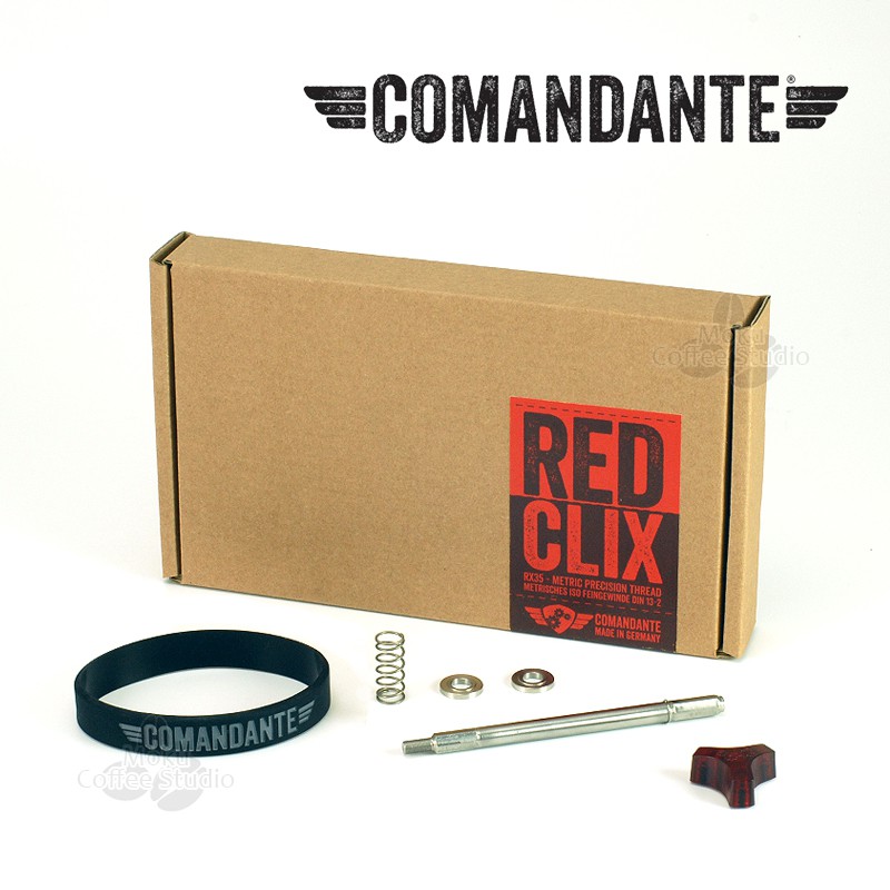 【德國 COMANDANTE 原廠零件】C40 mk3/mk4 - RED CLIX 研磨精度提升套件★司令官 磨豆機