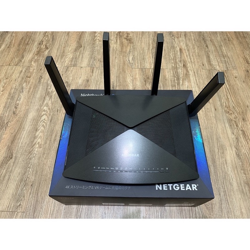 Netgear 夜鷹 X10 Nighthawk R9000 極速AD7200 智慧WIFI無線寬頻分享器