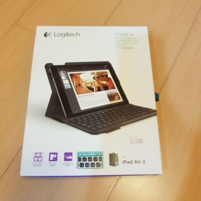 Logitech 羅技 Type+無線藍芽鍵盤保護殼 for iPad Air 2