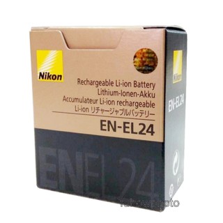 Nikon EN-EL24 原廠電池 ENEL24 完整盒裝~適用D3100 , P7000 ~【富豪相機】