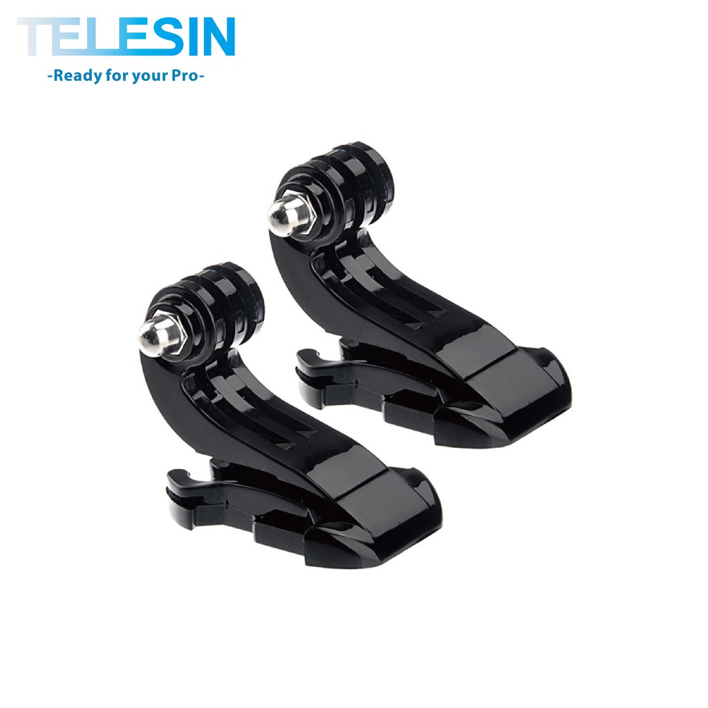 TELESIN J型底扣2入 快拆底扣 J型扣 快拆 底扣 運動相機 配件 雙入 塑膠 胸帶 背帶 台灣公司貨 泰迅