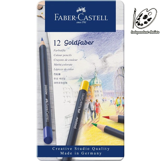 德國輝柏 FABER-CASTELL GOLDFABER 油性色鉛12色 / 114712