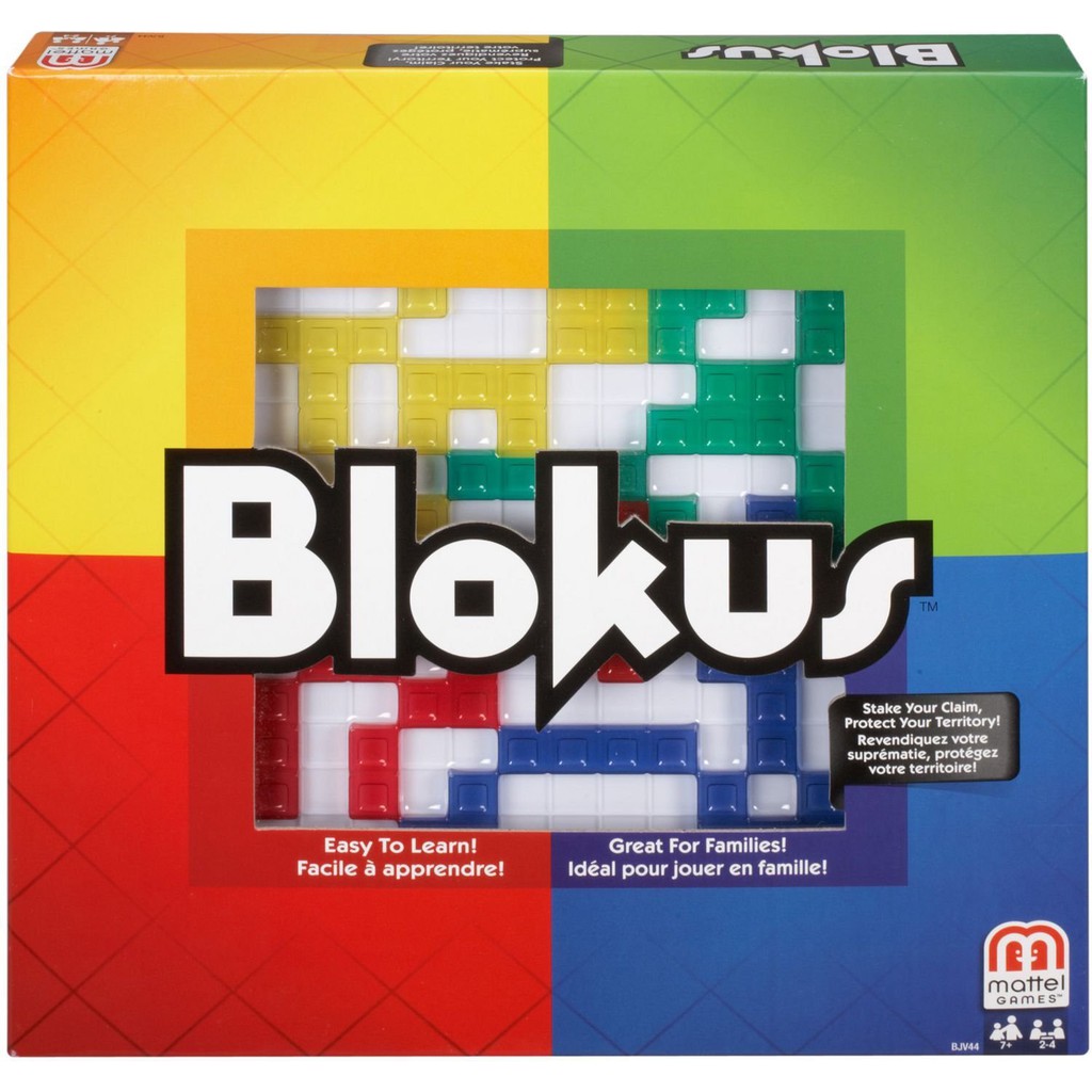 【現貨 全新 免運】 Blokus 格格不入 最新版 大格鬥 Mattel原廠桌上遊戲