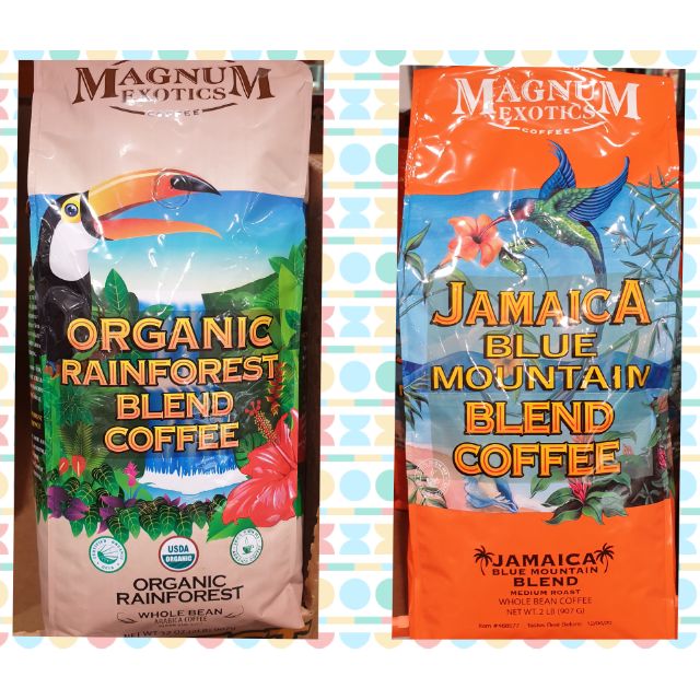 🍀好市多代購🍀MAGNUM 熱帶雨林 /藍山 調合 咖啡豆 coffee 907公克 大嘴鳥
