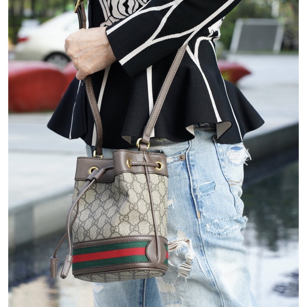 gucci ophidia gg bucket bag