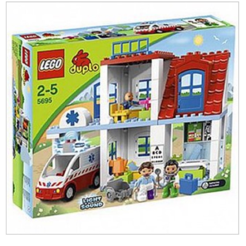 【積木樂園】樂高 LEGO 5695 Duplo系列 醫生診所