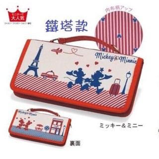 日本迪士尼米奇米妮Mickey Minnie 護照套收納夾