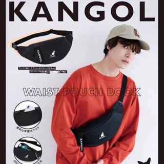 日雜附錄 KANGOL袋鼠腰包 胸包 斜背包 雜誌包 腰包 側背包 附錄包 kangol 斜背包 單肩包 小包 胸包
