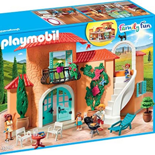 全新 Playmobil 9420 摩比 托斯卡尼渡假屋