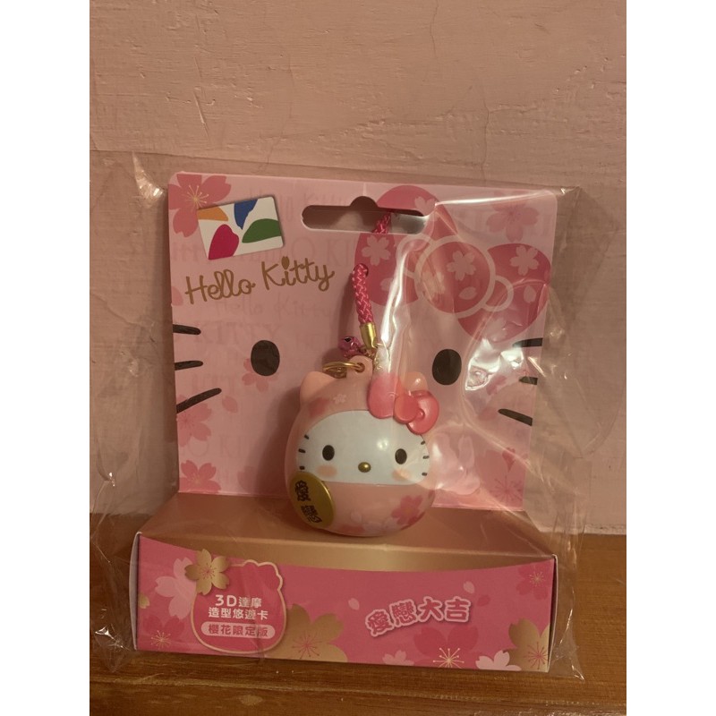 Hello Kitty 達摩悠遊卡 造型悠遊卡