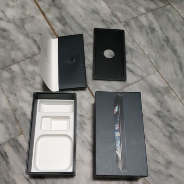 iphone5 黑 64g 原廠 空盒 盒子