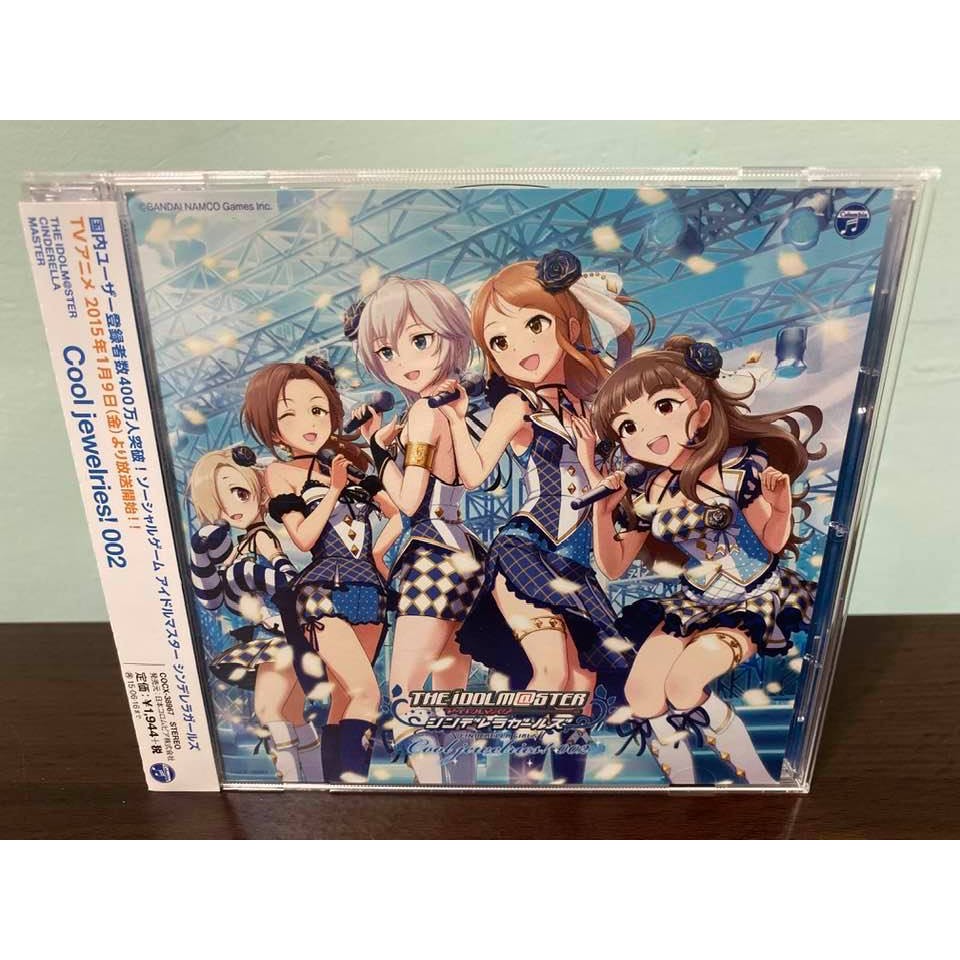 偶像大師灰姑娘女孩日版通常盤cd 安娜斯塔西亞神谷奈緒cool Jewelries 002 澀谷凜 蝦皮購物