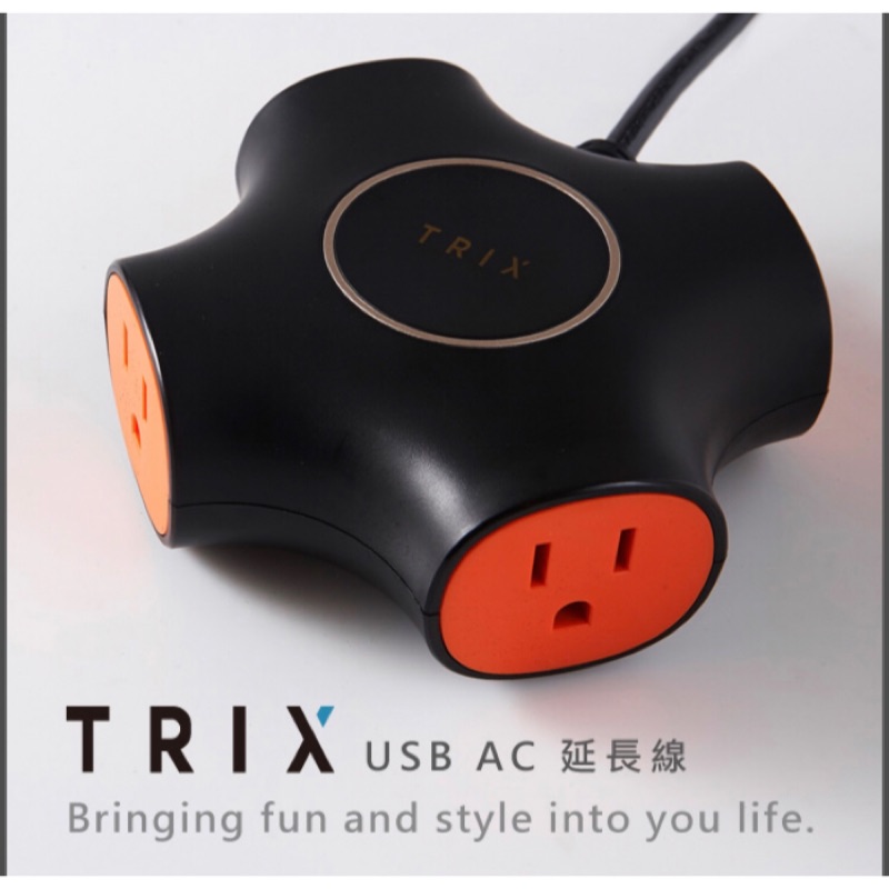美國🇺🇸Innselect Trix 三插座兩usb 造型延長線