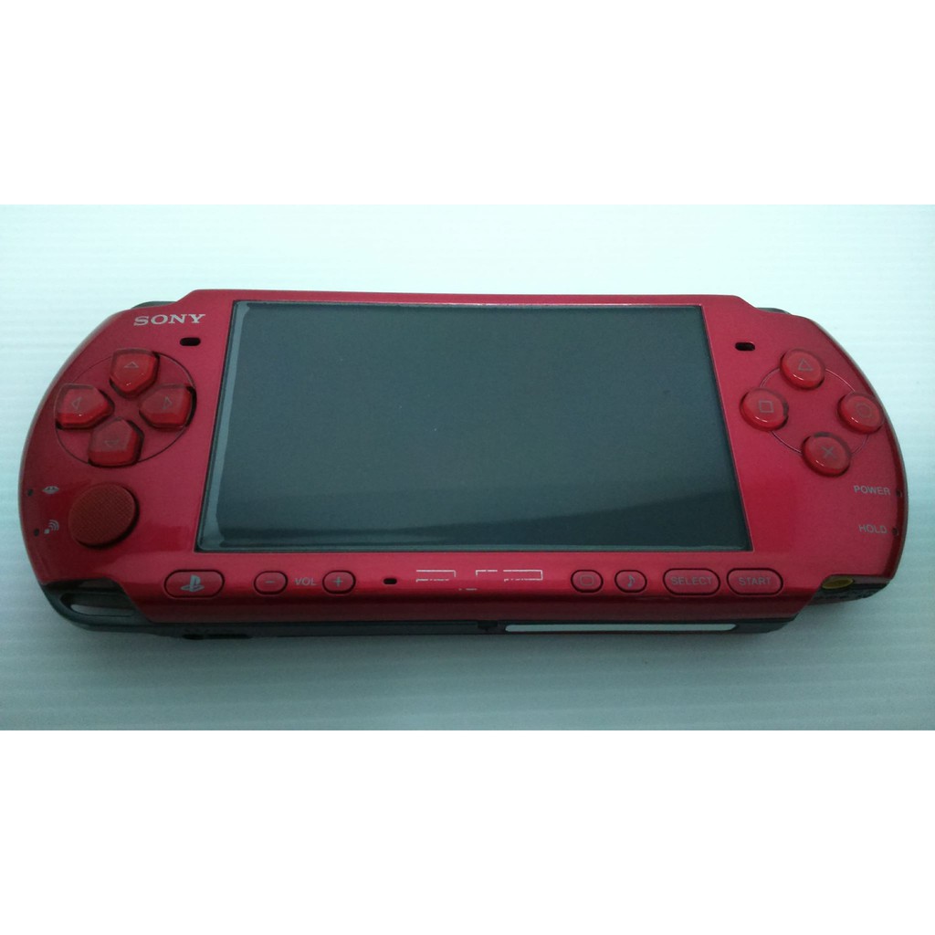 [現貨]PSP 3007紅色主機(故障機)
