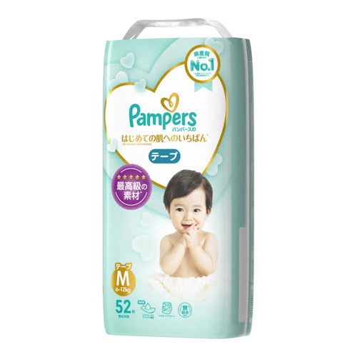 Pampers 幫寶適 一級幫 紙尿褲 / 尿布 ( M x 208片  / L x 168片 ) 箱購【久億藥局】