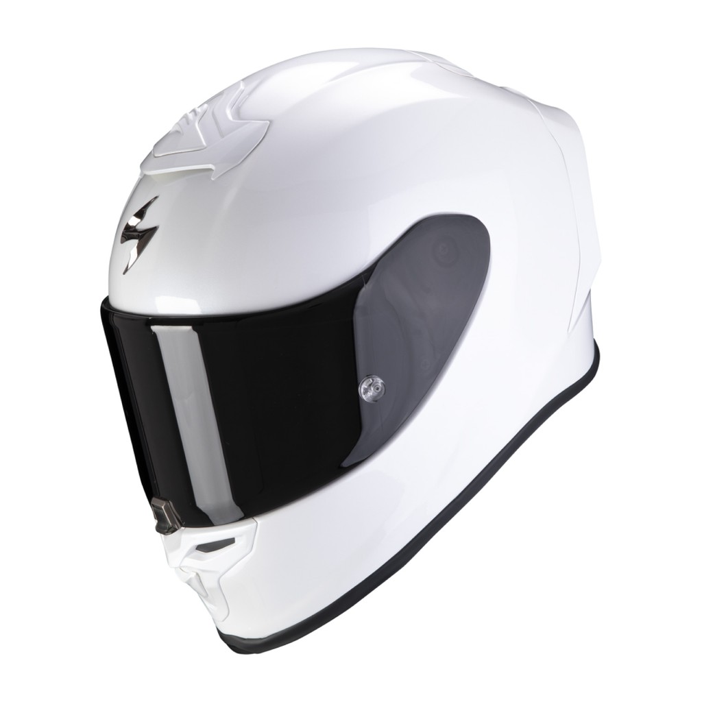 安信 | Scorpion EXO-R1 EVO Air 素色 白 全罩式安全帽 頂級 蠍子