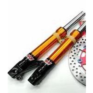 CUXI RS紅色 dio 50 臺板12mm jr 100 前叉組 剩下金色筒身黑色底座cnc版本