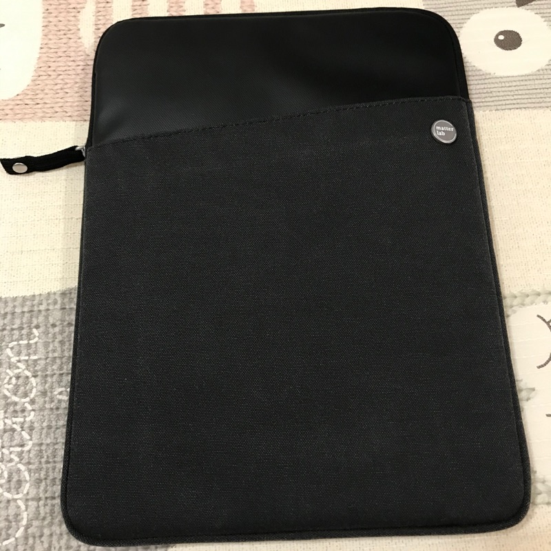 Matter Lab RETRO MB12吋 輕帆布保護袋-勇士黑 macbook 12 筆電包