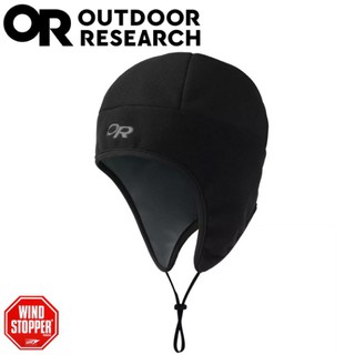 【Outdoor Research 美國 PERUVIAN 防風保暖帽《黑》】243546/毛帽/刷毛帽/休閒/悠遊山水