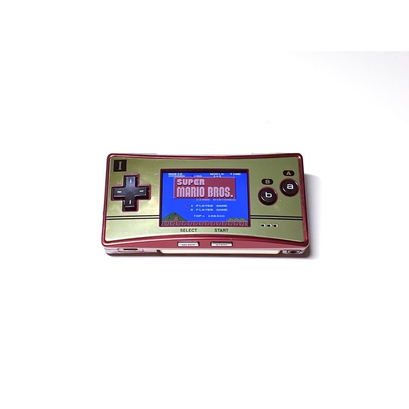 【勇者電玩屋】GBM正日版-稀有極美品 GBM主機瑪利20週年紀念款（Gameboy micro）（收藏等級）53681