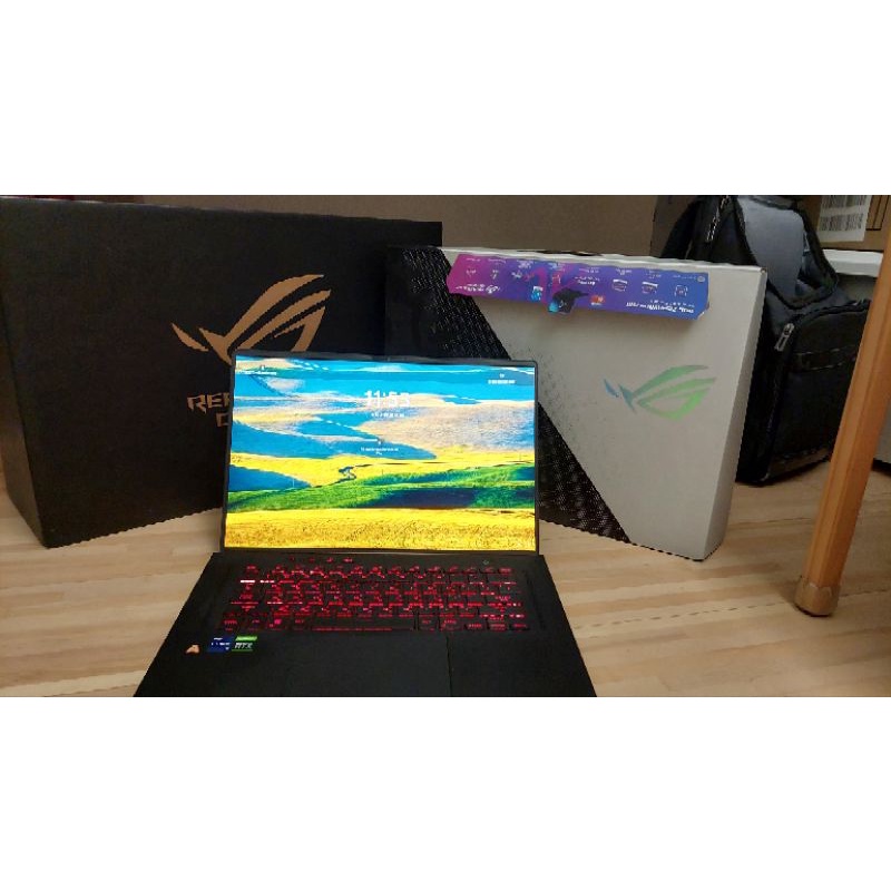 ASUS ROG 西風之神M16輕薄高效能電競筆電 ~i9-記憶體升級到48G-3060-2K大螢幕