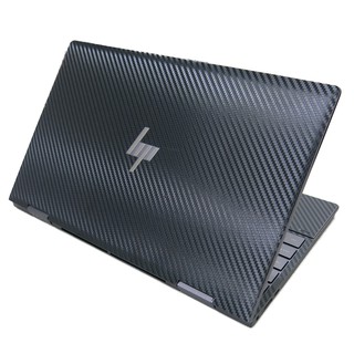 【Ezstick】HP Envy X360 13-ay0102AU 13-ay 黑色卡夢紋 機身貼 共三張 DIY包膜