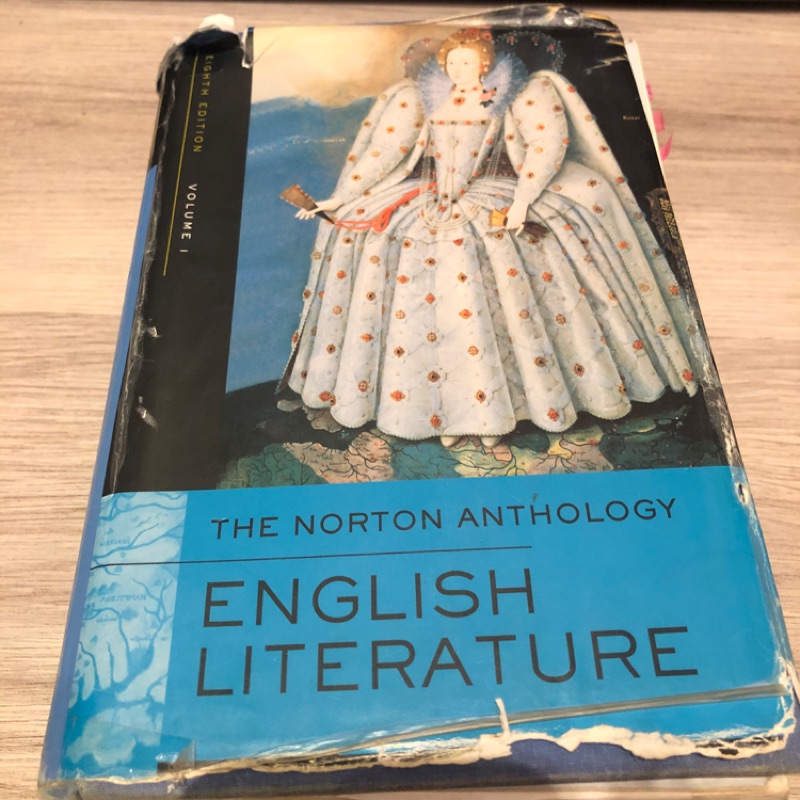 英國文學用書 the Norton Anthology English Literature