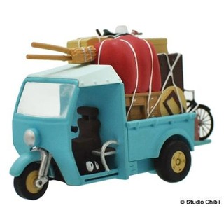 日本帶回 宮崎駿 吉卜力 正版 現貨 跑跑手作 迴力車 搬家 三輪車 龍貓TOTORO 豆豆龍 手作迴力車 玩具車 模型