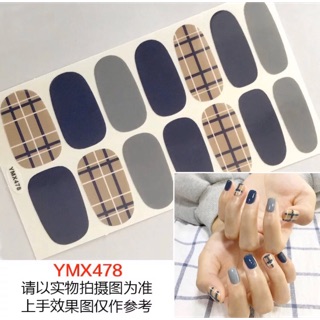 327現貨~指甲貼紙 女假指甲 可愛指甲貼片 美甲材料 指甲貼 美甲貼 光療甲貼紙 法式甲貼 指甲貼片