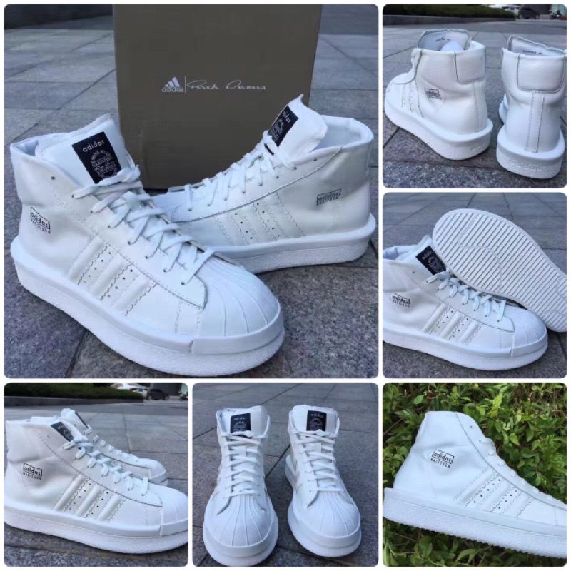 Adidas X Rick Owens 白靴下標私訊 蝦皮購物