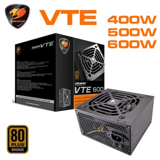 COUGAR 美洲獅 VTE 400W 500W 600W 80Plus 銅牌 電源供應器 三年保固 公司貨