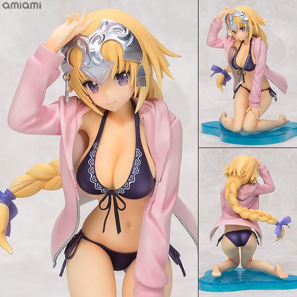 [玩具之箱] 日版 Alphamax Fate/EXTRA 聖女貞德 泳裝Ver 1/7 PVC塗裝完成品~盒損全新未拆