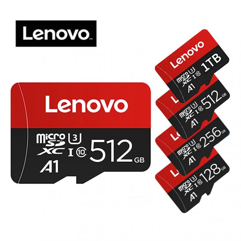 LENOVO 聯想 512GB Micro SD 卡 256GB 128GB 64GB 32GB Class 10 存儲