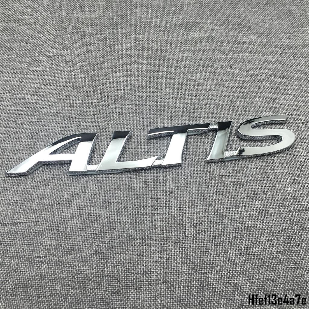 臺灣版花冠卡羅拉corolla Altis英文字母車標貼altis車標后尾車 Hfef13e4a7e 蝦皮購物