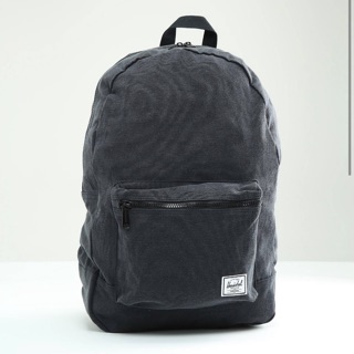 Herschel Supply Co. 帆布水洗灰黑色 後背包 輕量 Daypack Backpack