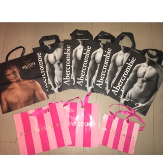 A&F 加厚 紙袋 精品紙袋 厚 Victoria’s Secret 手提袋