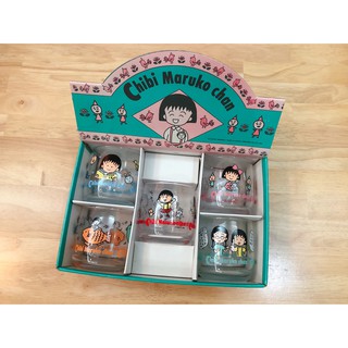 *MARUKO1990* 日本 正版 絕版 早期商品 櫻桃小丸子 玻璃杯 水杯 咖啡杯 馬克杯 茶杯 杯子